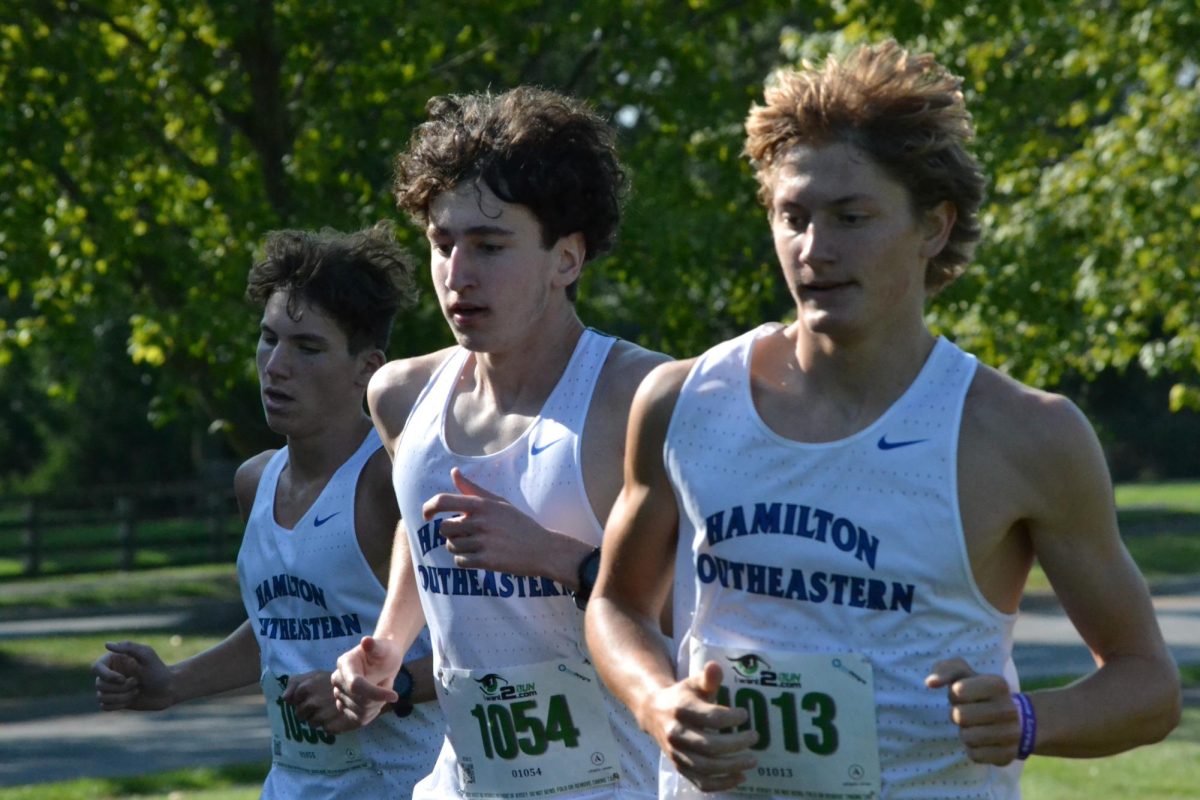 Boys Cross Country at the John Cleland Invitational on August 24.