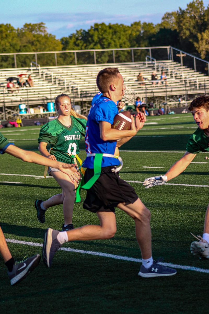 HSE Unified Flag compete against Zionsville and Franklin Central at Zionsville for the Zionsville Invite on September 18th