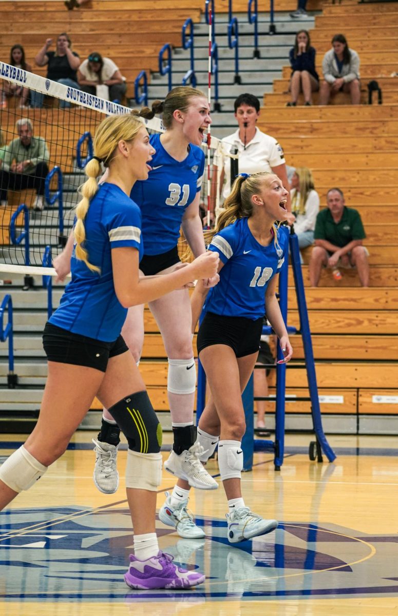 Girls Volleyball defeated the Westfield Shamrocks at Hamilton Southeastern High School on September 18th.
