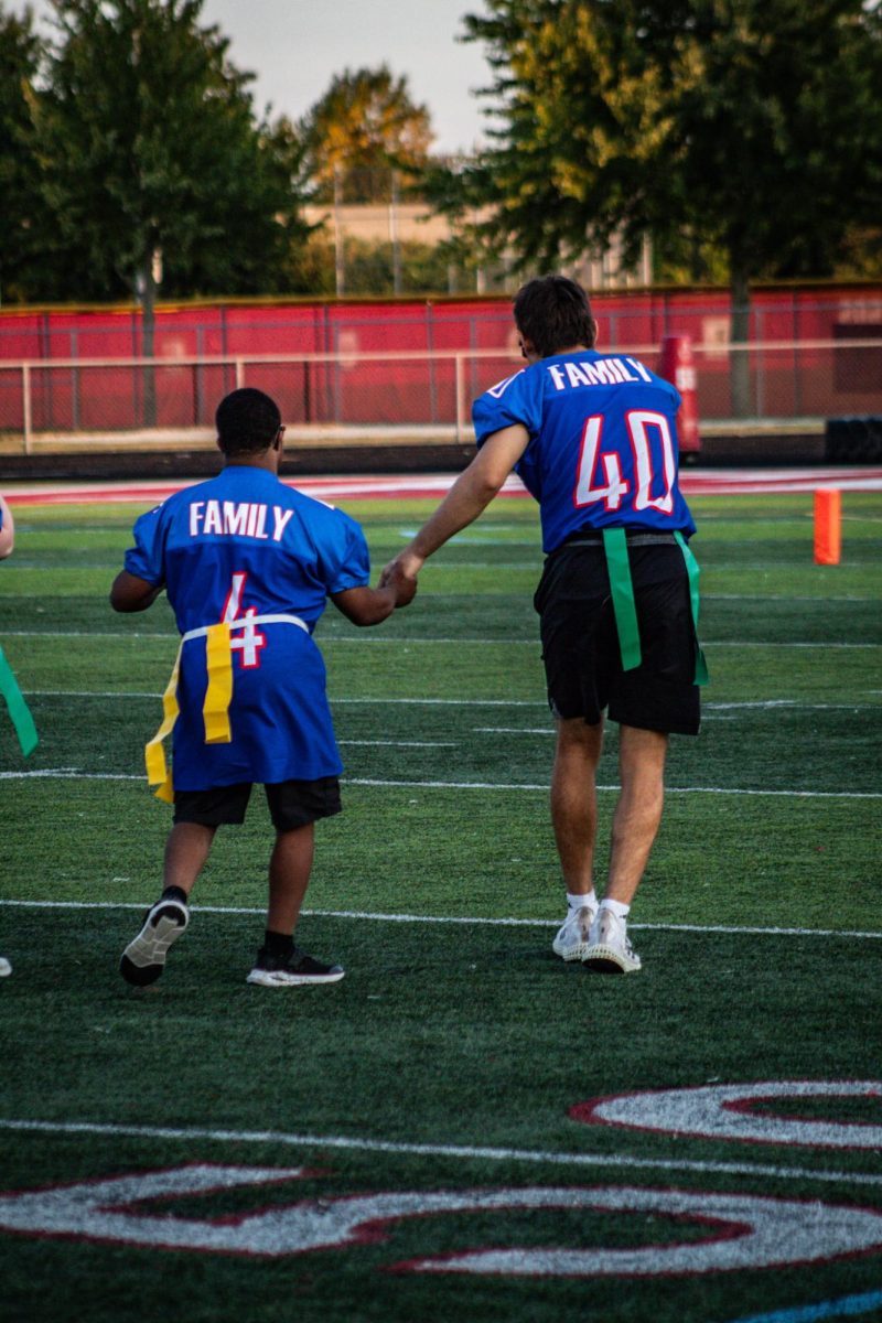 HSE Unified Flag Competes against Fishers at Fishers High School September 11th