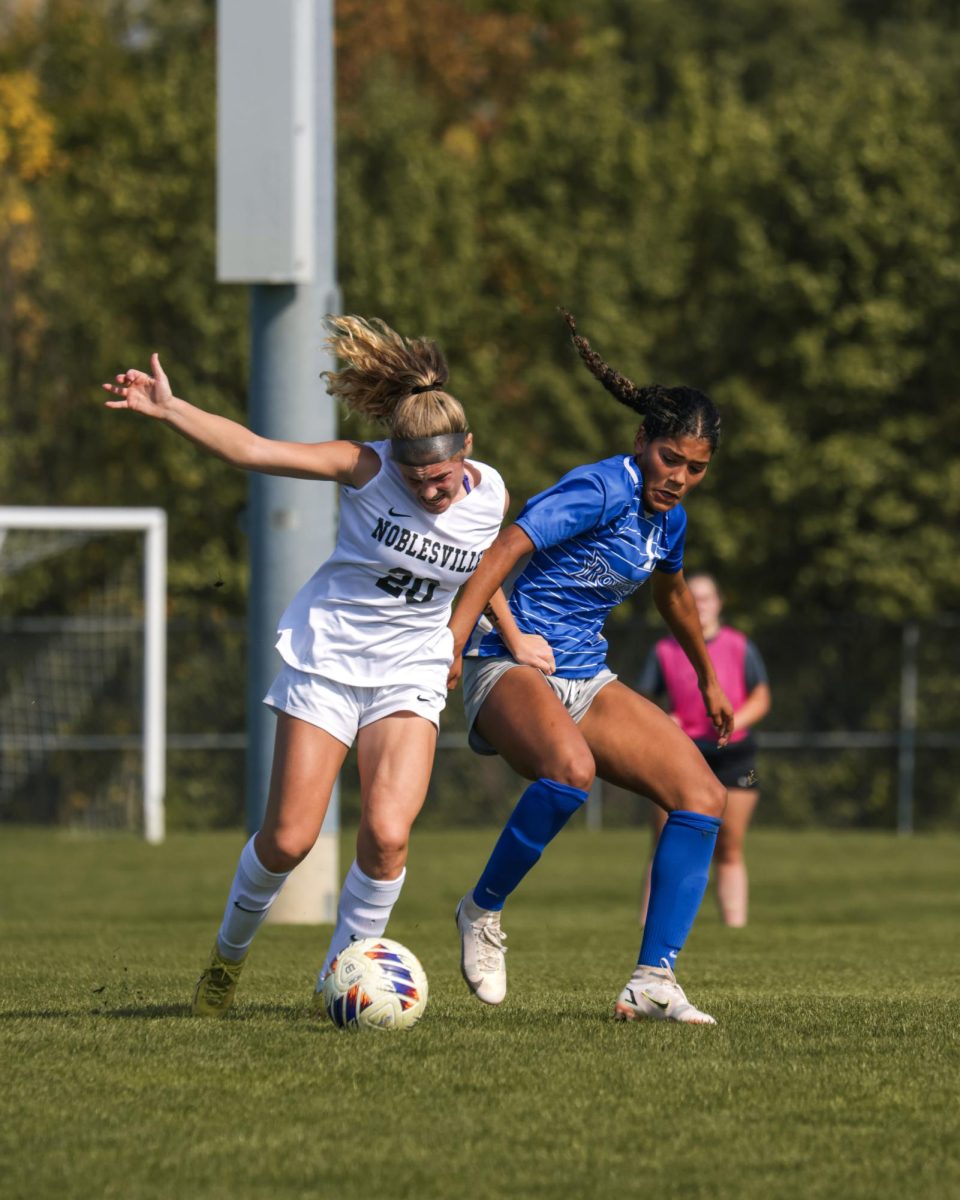 Girls Soccer competes against Noblesville for the Sectional 8 Championship on October 12th, 2024