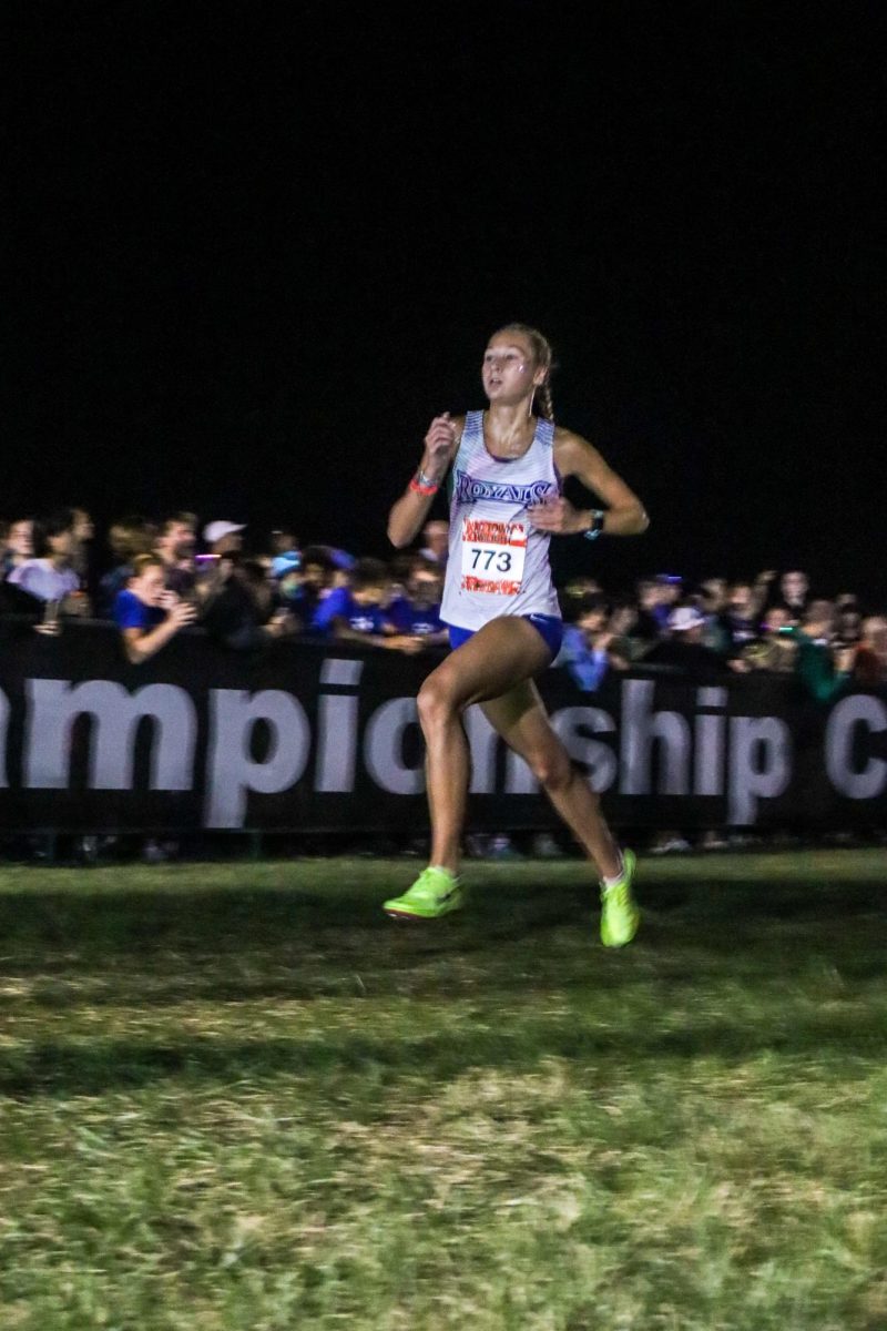 Hse Girls Cross Country competes at the Nike Twilight meet at Lavern Gibson on Oct. 5th, 2024 