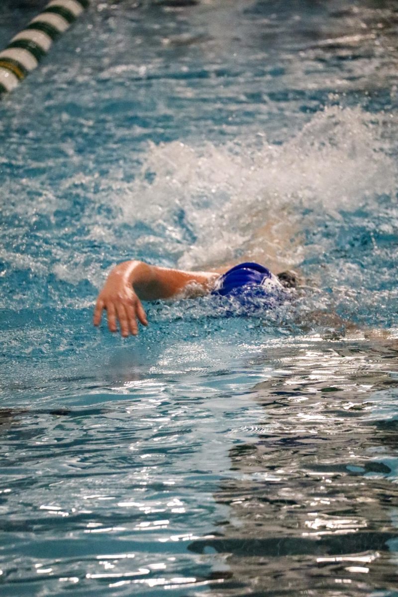 On December 10th The Girls Swimming and Diving team competed against Westfield and Franklin Central at Westfield High School with an outstanding win!