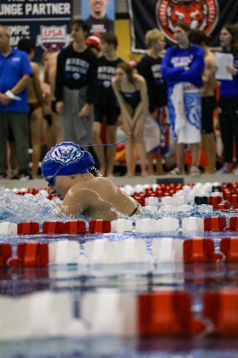 On Tuesday, Dec. 17th The Royals Swimming and Diving team sadly lost to the Fishers Tigers at Fishers High School.