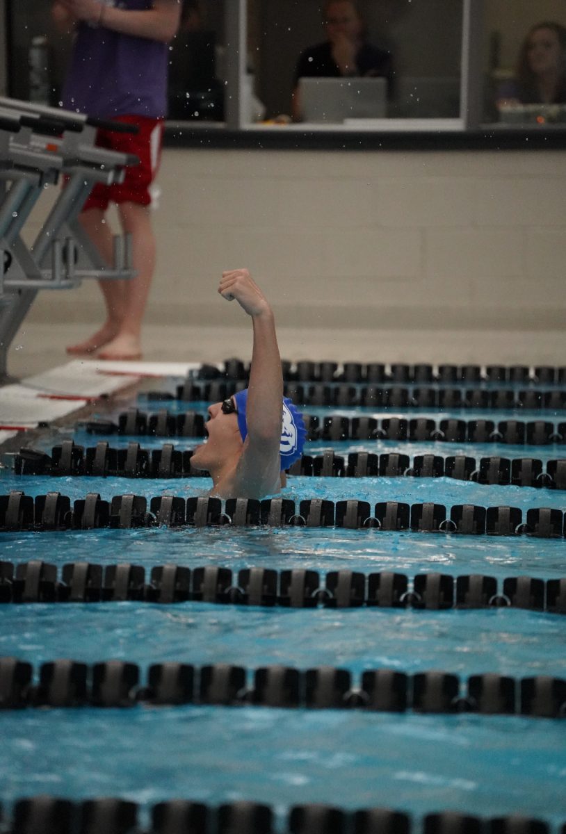 Boys Swim and Dive competes against the Brownsburg Bulldogs at Brownsburg High School on December 7th.