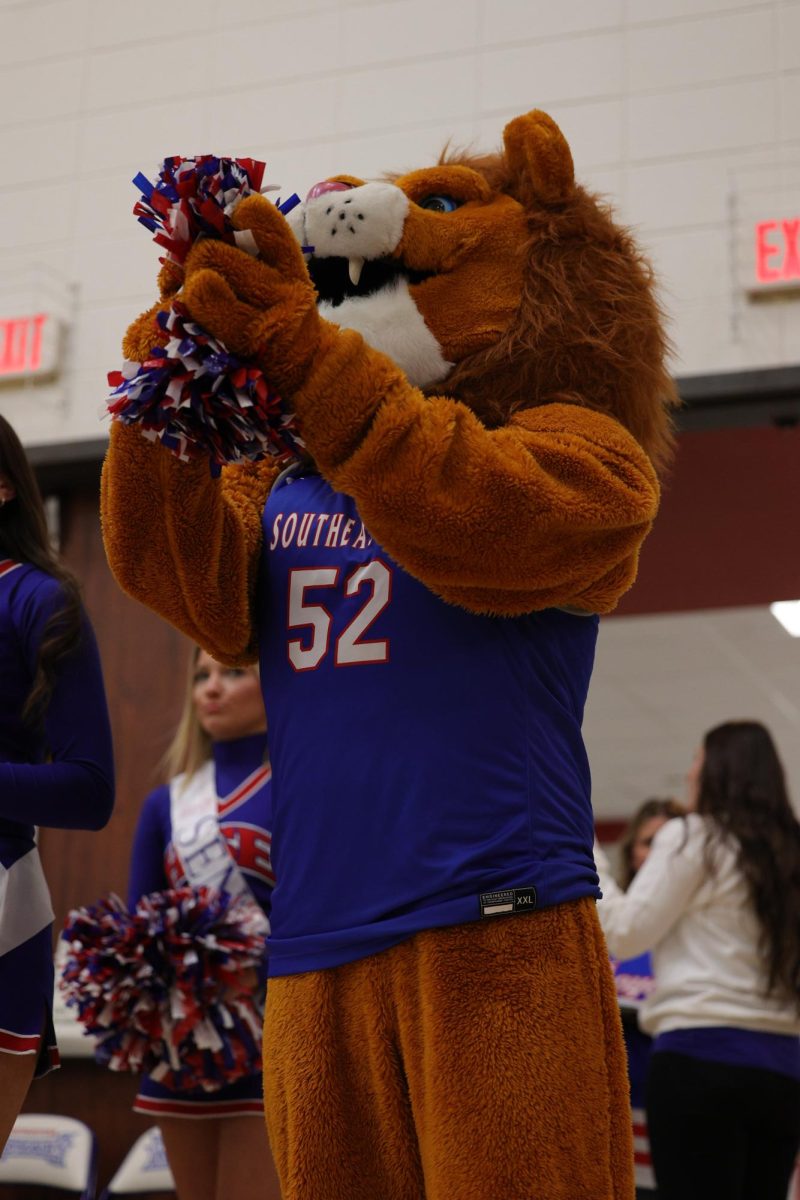 Girls Cheerleading Supporting Boys Basketball against Brebeuf on Dec. 13.