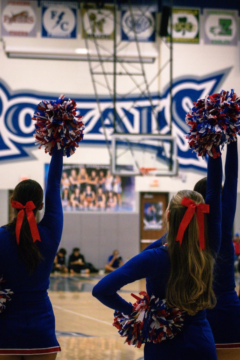 Feature Story: HSE Basketball Cheerleading Senior Night