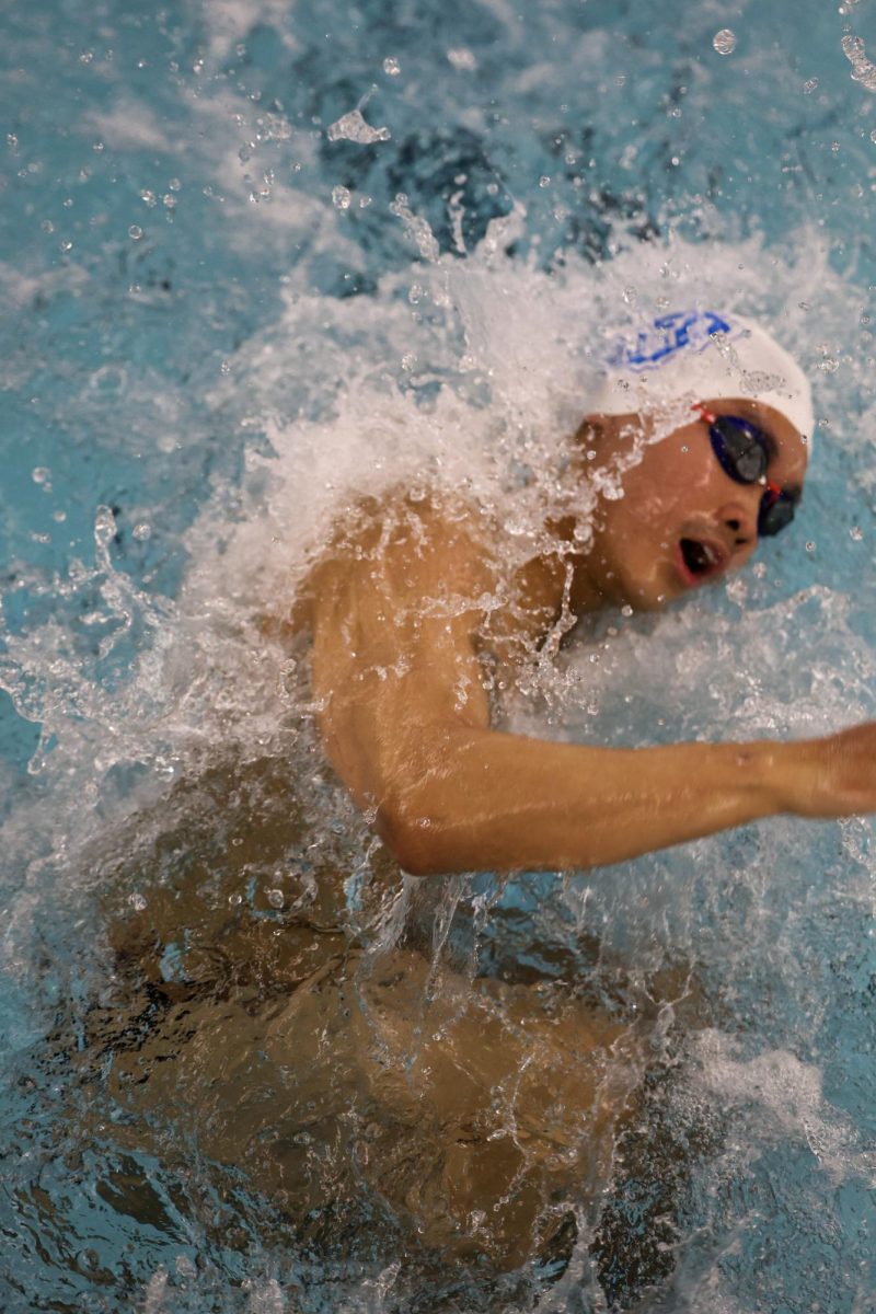 HSE Boys Swimming and Diving compete at their IHSAA Sectional meet on Feb. 20 at Hamilton Southeastern.