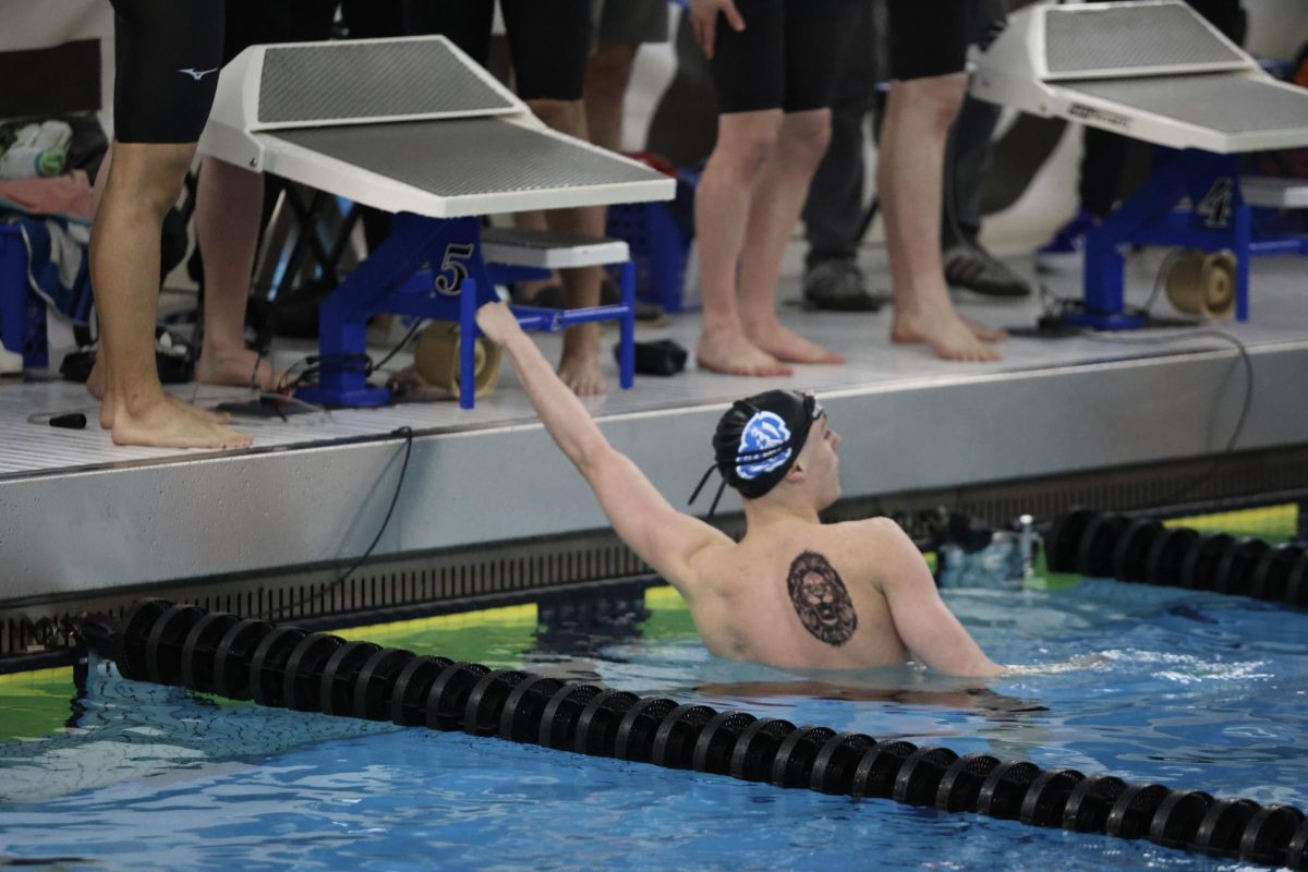 On Feb. 22 the Boys Swimming and Diving team compete at their final Sectional meet moving onto state prelims on Feb 28.