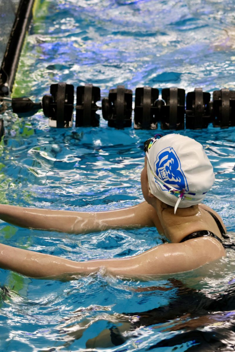 Girls Swim and Dive compete at the Home Reserve Championships