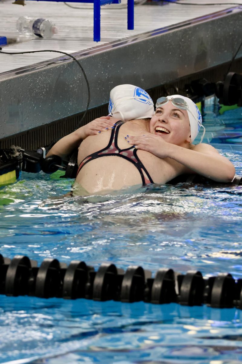 Girls Swim and Dive compete at the Home Reserve Championships