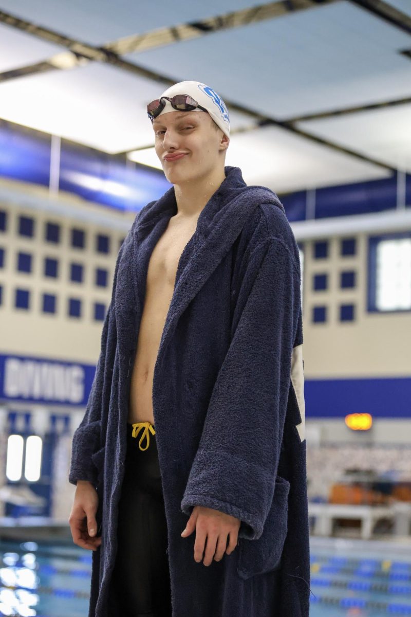 On Feb. 22 the Boys Swimming and Diving team compete at their final Sectional meet moving onto state prelims on Feb 28.