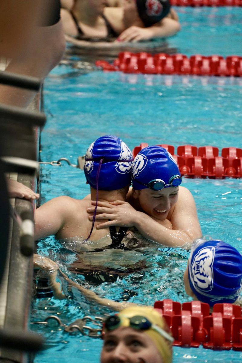 Girls Swim and Dive State competition