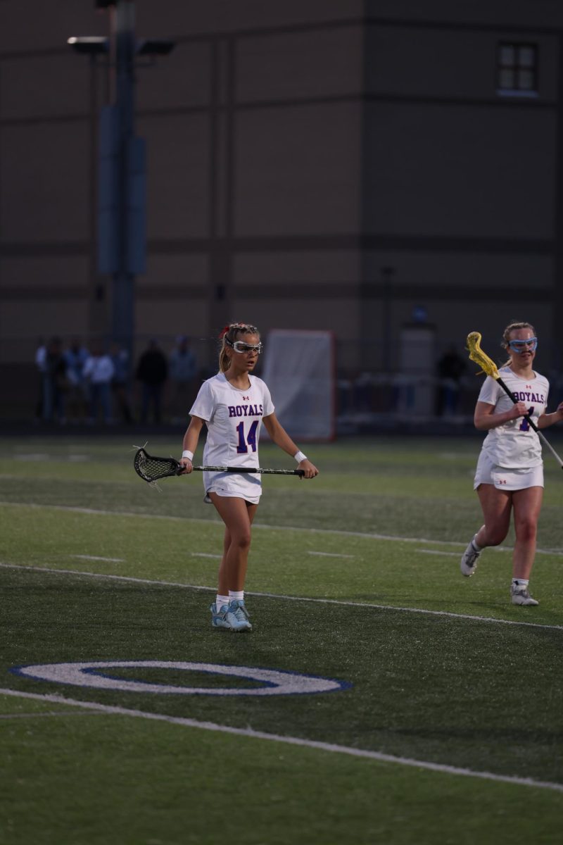 Girls Lacrosse defeats Brebeuf 14-7 during their first home game on March 11th.