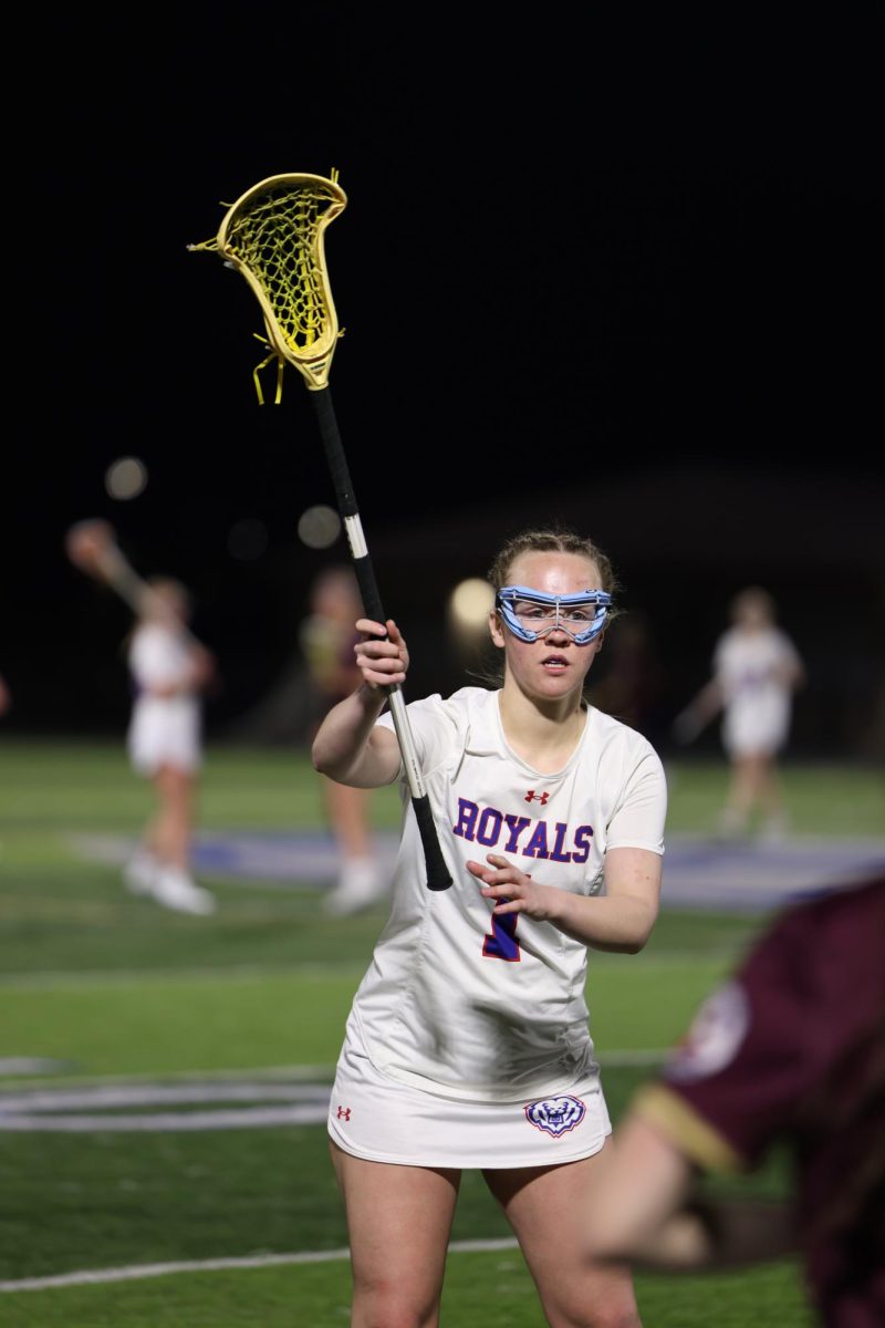 Girls Lacrosse defeats Brebeuf 14-7 during their first home game on March 11th.
