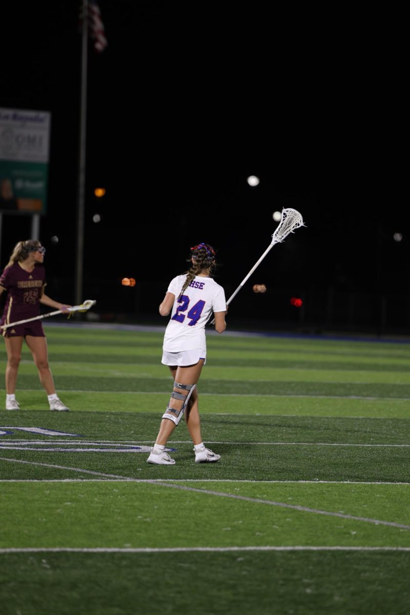 Girls Lacrosse defeats Brebeuf 14-7 during their first home game on March 11th.