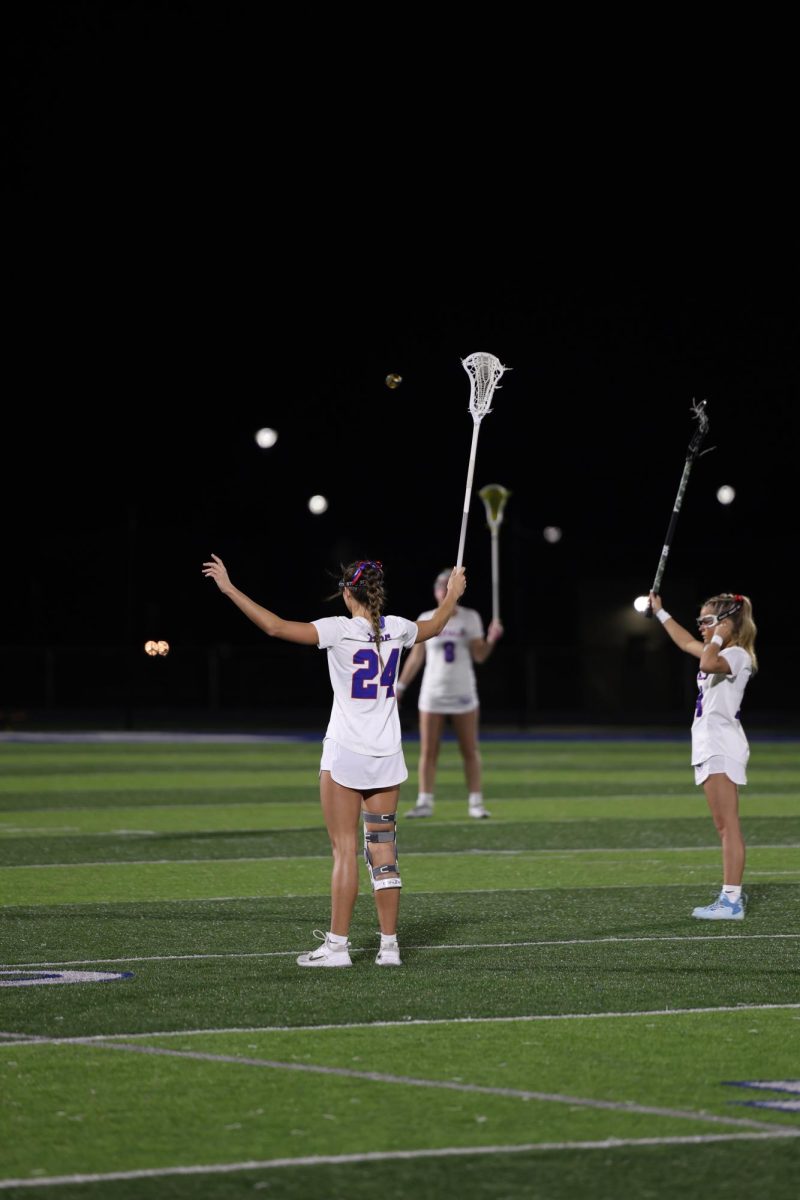 Girls Lacrosse defeats Brebeuf 14-7 during their first home game on March 11th.