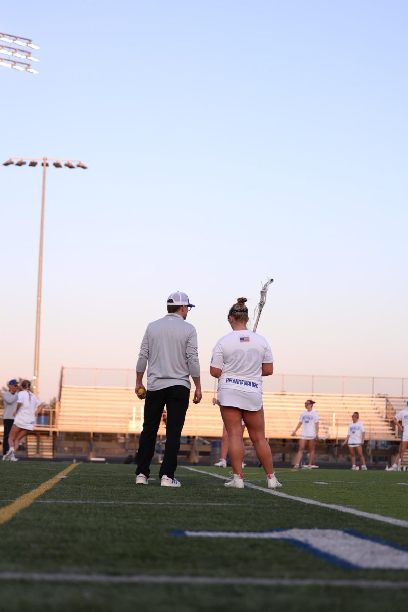 Girls Lacrosse defeats Brebeuf 14-7 during their first home game on March 11th.