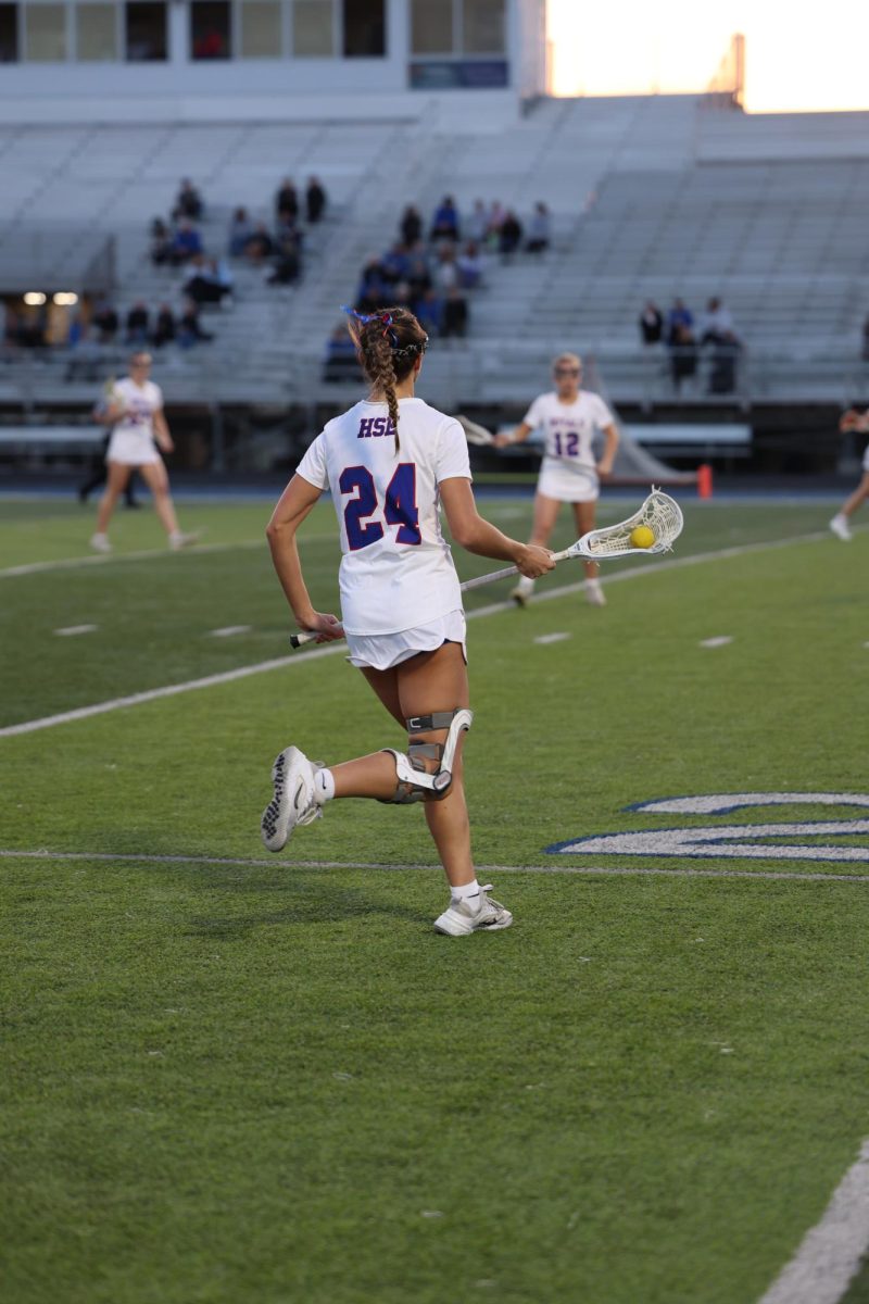 Girls Lacrosse defeats Brebeuf 14-7 during their first home game on March 11th.