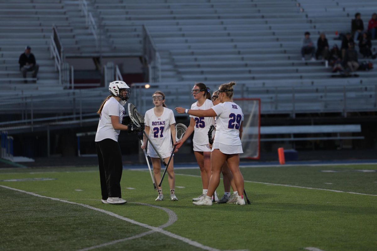 Girls Lacrosse defeats Brebeuf 14-7 during their first home game on March 11th.