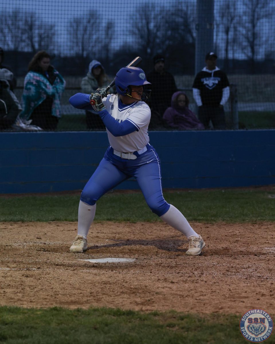 HSE Softball falls to Greenfield Central 4-1 through 7th inning away on April 1st, 2025. 