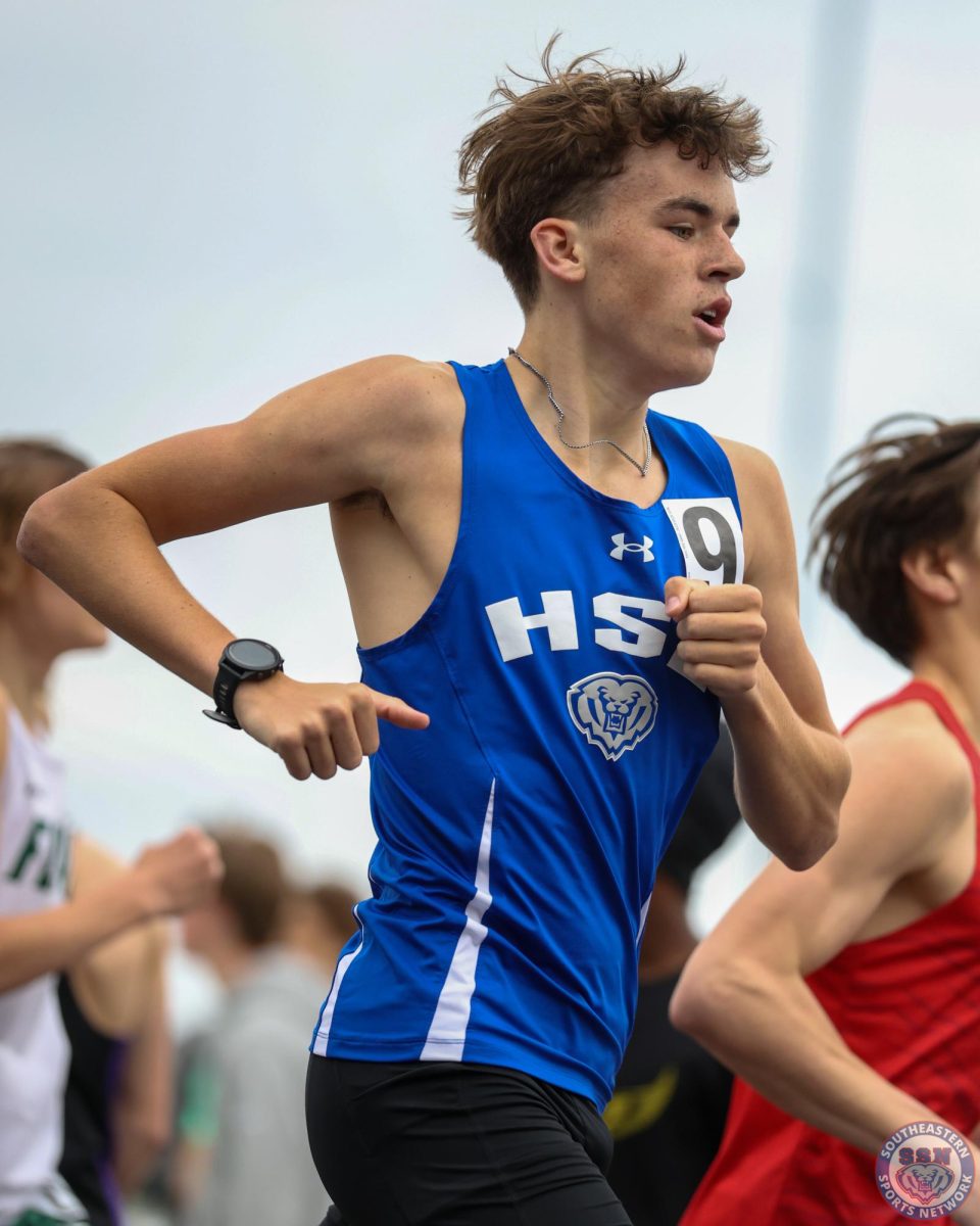 HSE Boys Track competed in the Flashes Showcase at Franklin Central on April 18th.