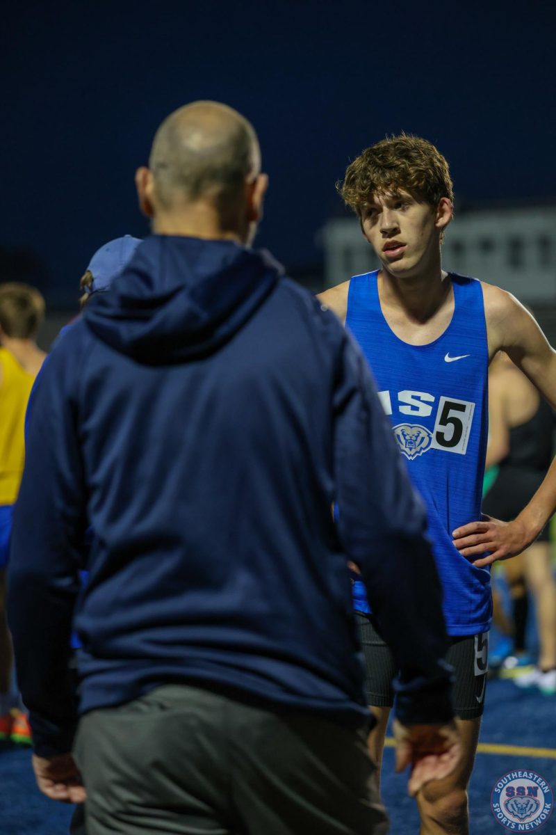 HSE Boys Track competed in the Flashes Showcase at Franklin Central on April 18th.