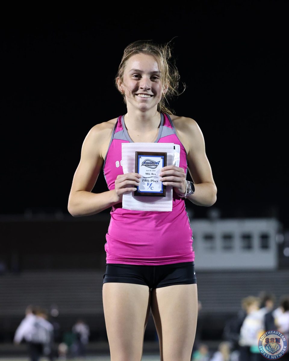 HSE Girls Track competed in the Flashes Showcase at Franklin Central on April 18th.