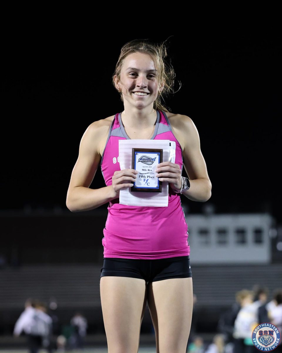 HSE Girls Track competed in the Flashes Showcase at Franklin Central on April 18th.