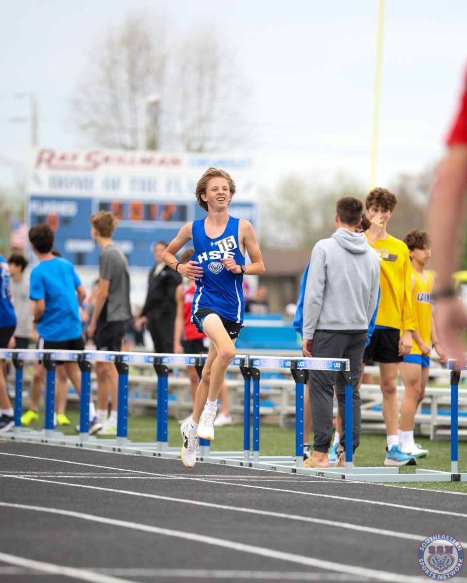 HSE Boys Track competed in the Flashes Showcase at Franklin Central on April 18th.