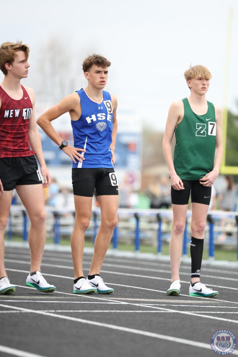 HSE Boys Track competed in the Flashes Showcase at Franklin Central on April 18th.