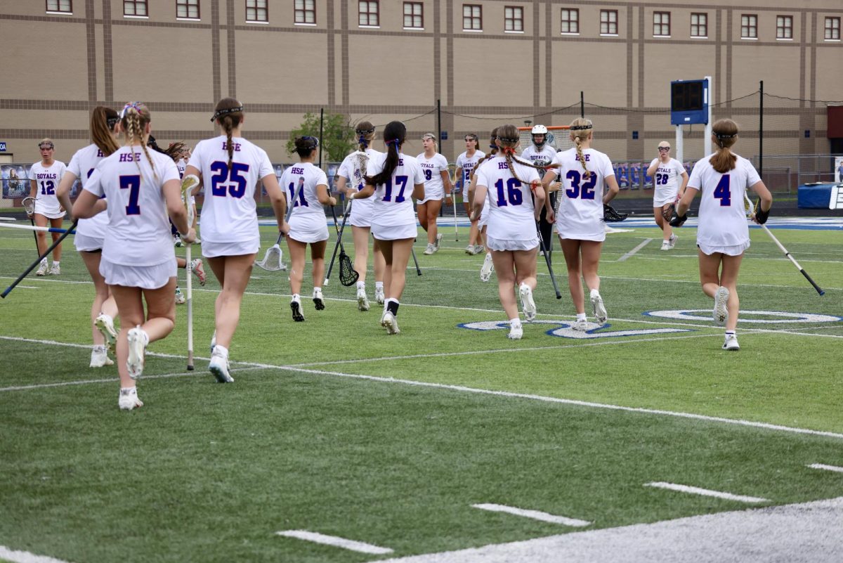 Girls lacrosse v Cathedral on May 16, 2025