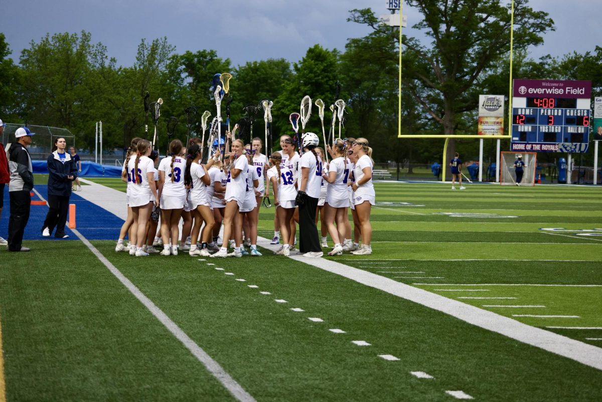 Girls lacrosse v Cathedral on May 16, 2025