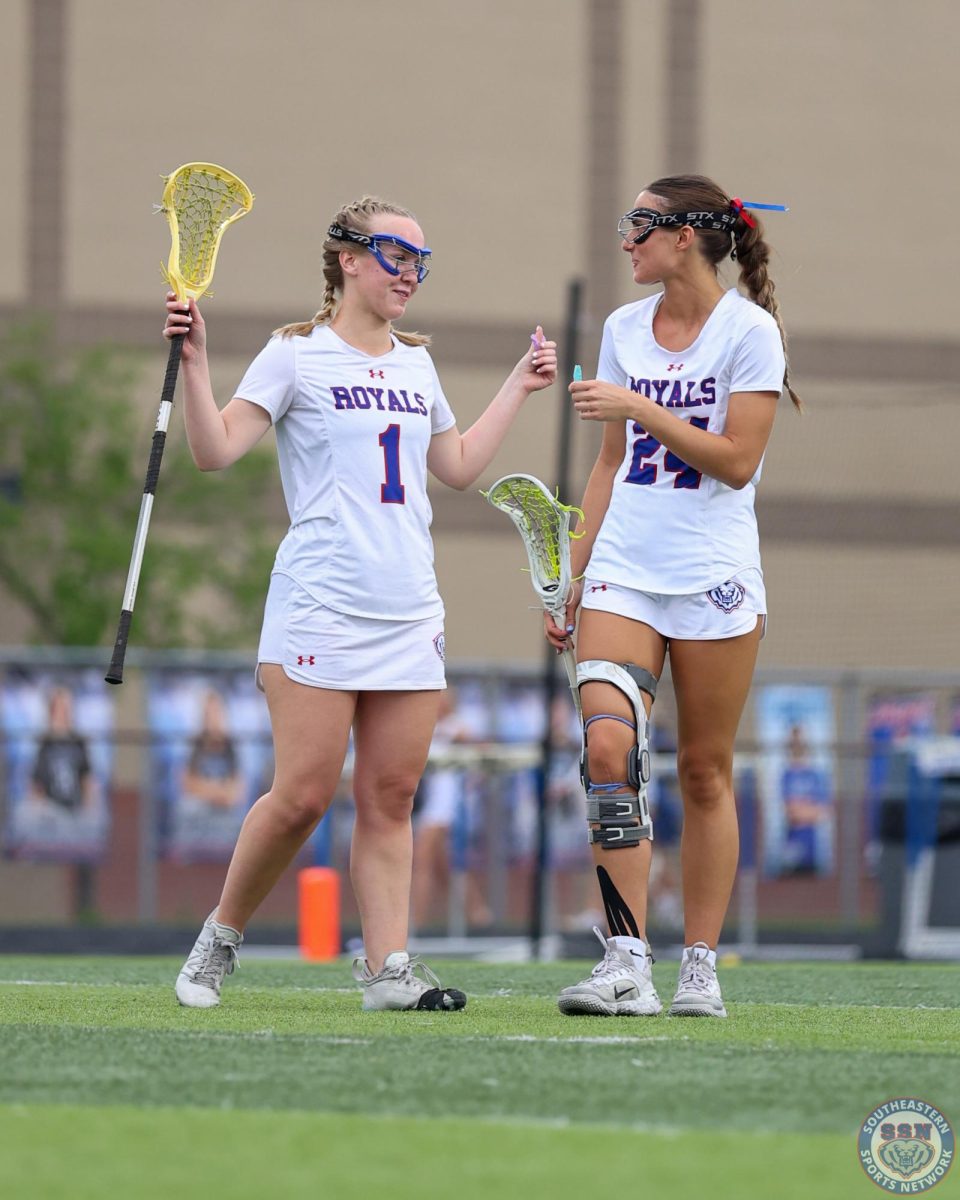Girls lacrosse v Cathedral on May 16, 2025