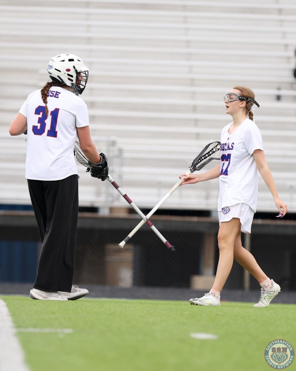 Girls lacrosse v Cathedral on May 16, 2025