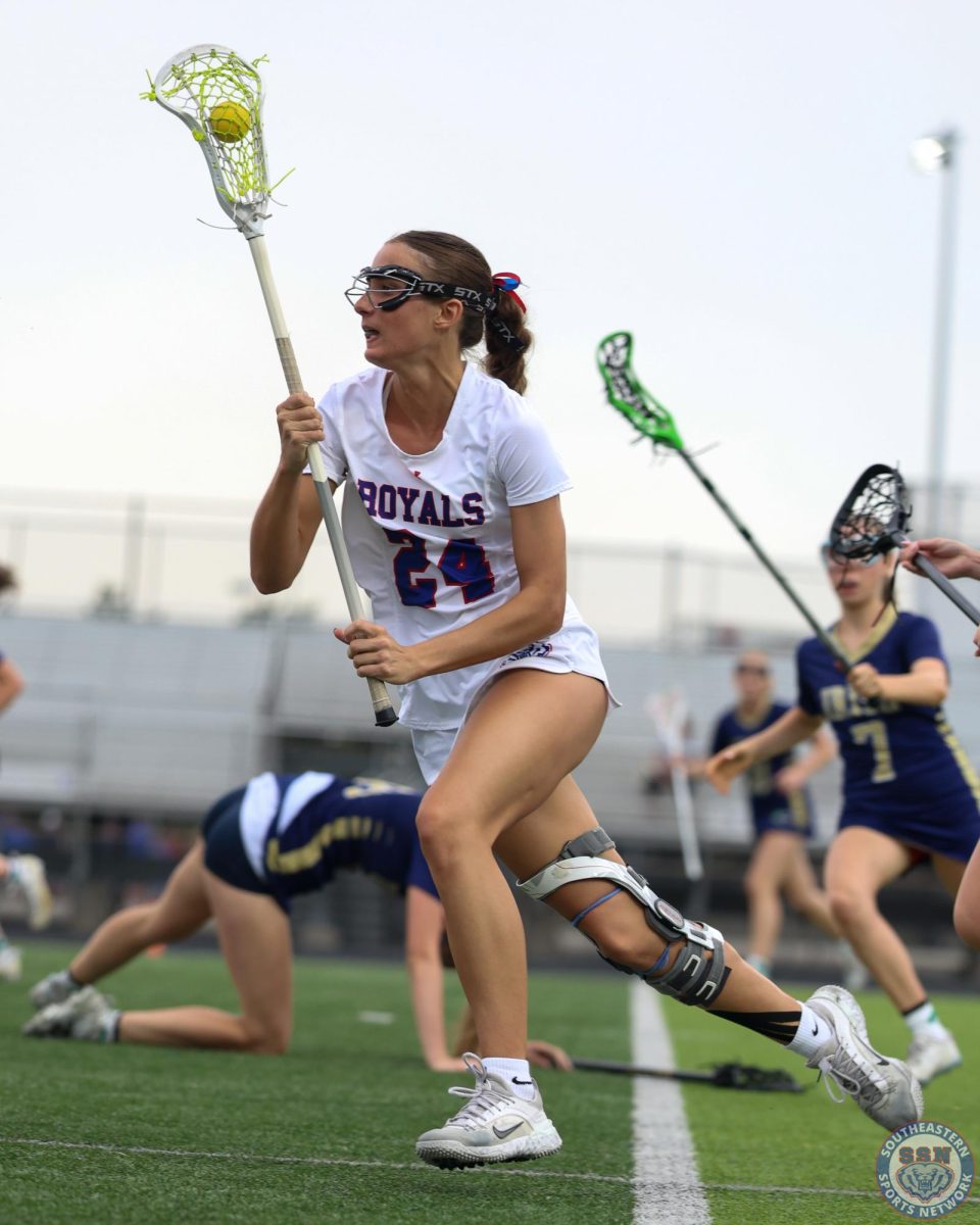 Girls lacrosse v Cathedral on May 16, 2025