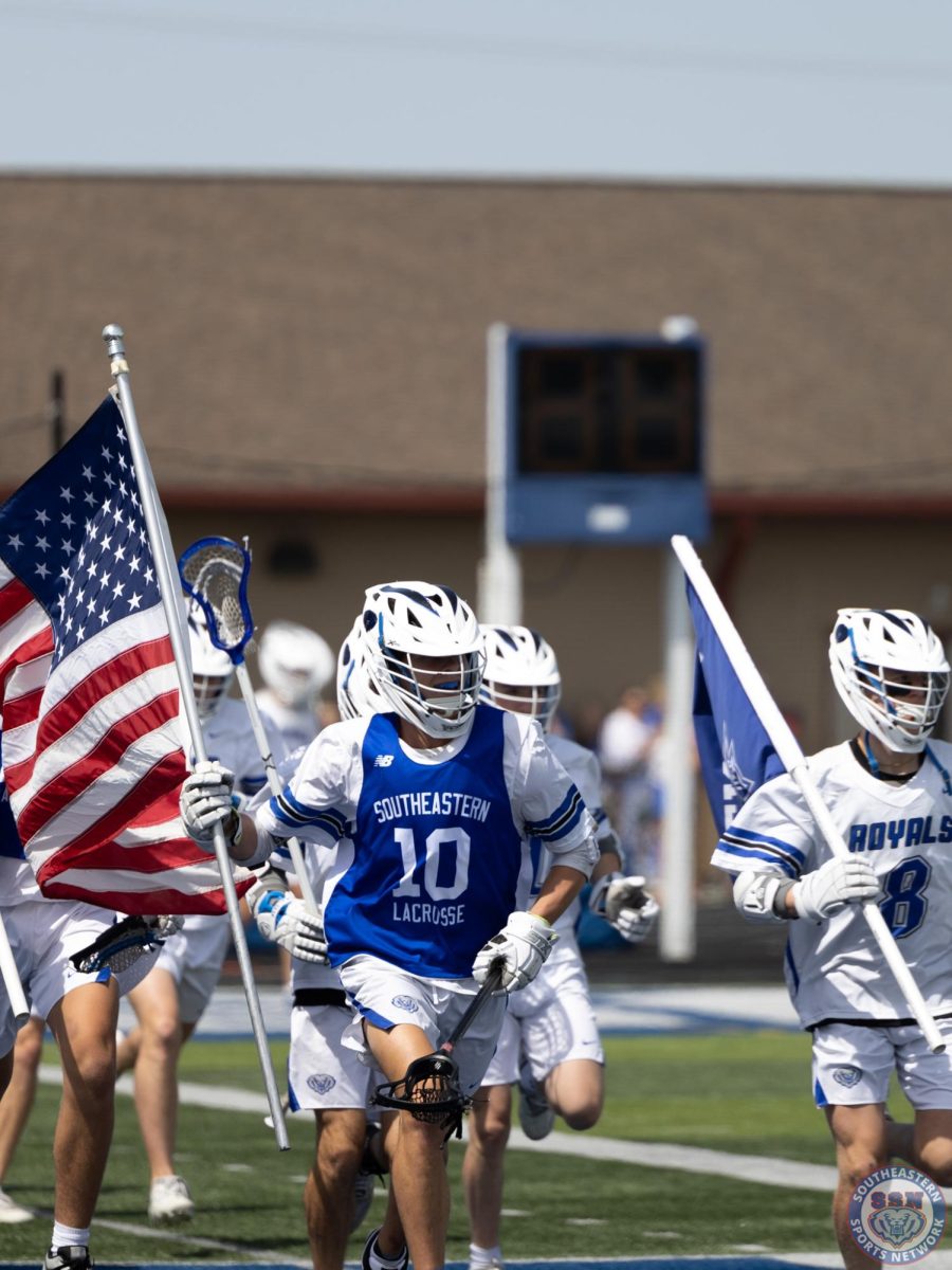 HSE Boys Lacrosse competes against the Westfield shamrocks May 10, 2025.
