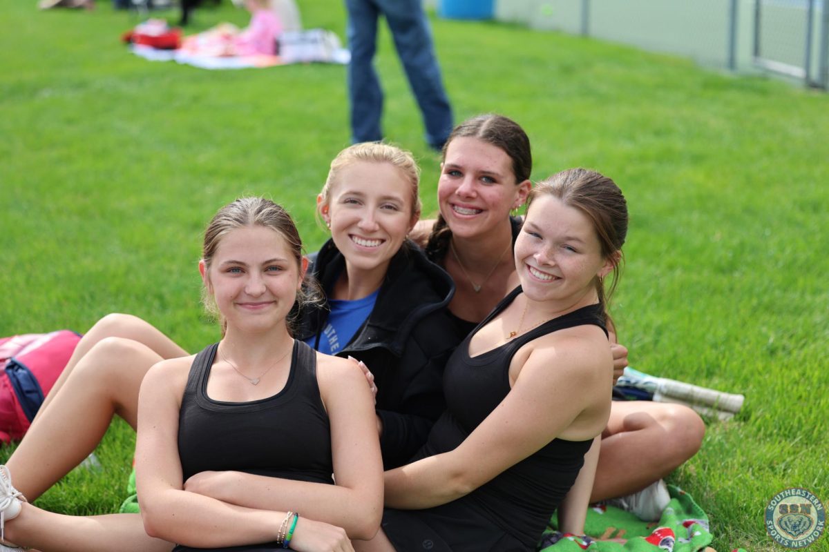 HSE Girls Tennis had a Match Against Brownsburg Bulldogs at Hamilton Southeastern High School on May 5, 2025. 