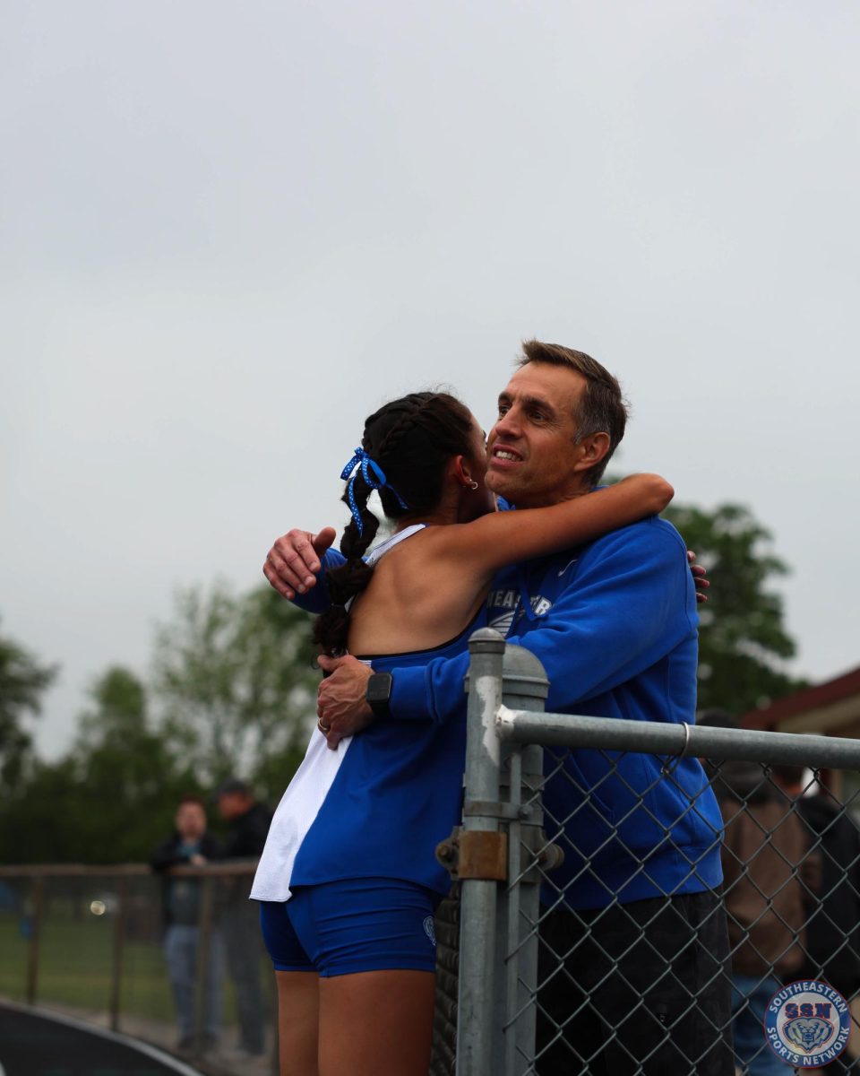The Girls Track and Field team Competed at home in the IHSAA Sectional meet on May 20th. 