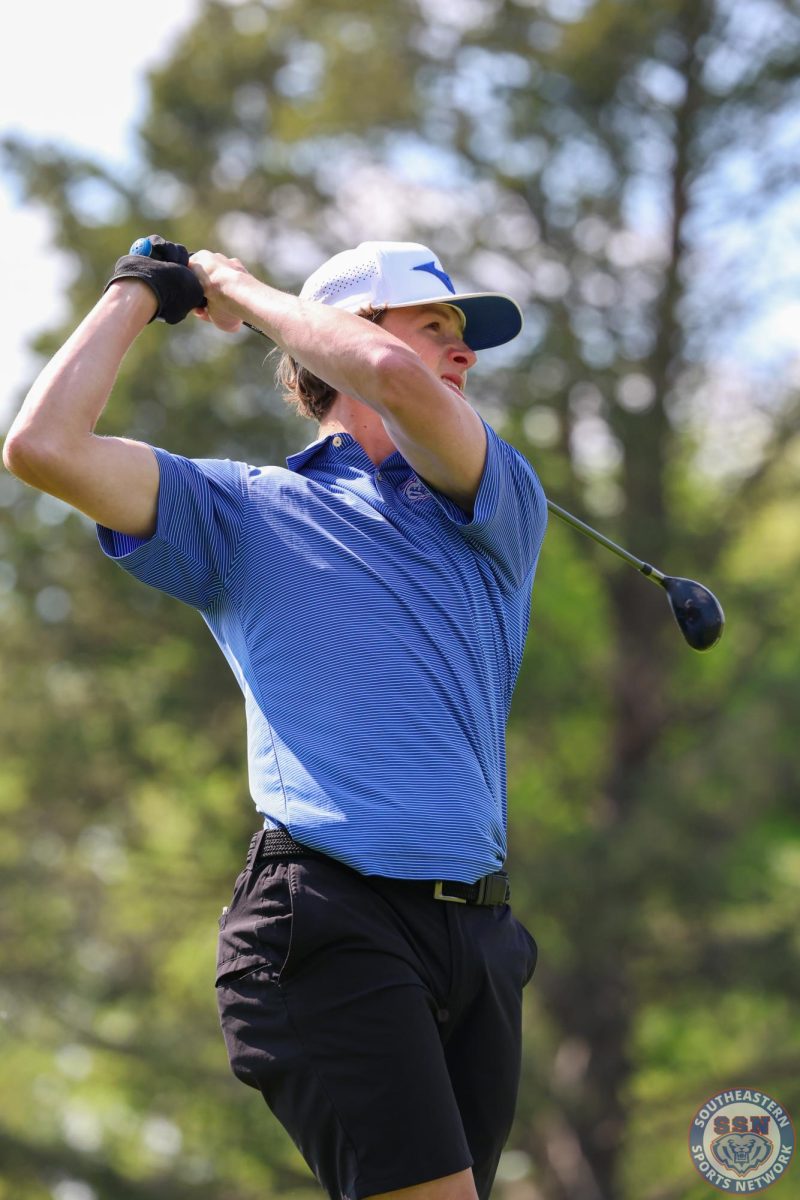 HSE Boys Golf took down Pendleton Heights at Fall Creek Golf Course on May 6 151-154.