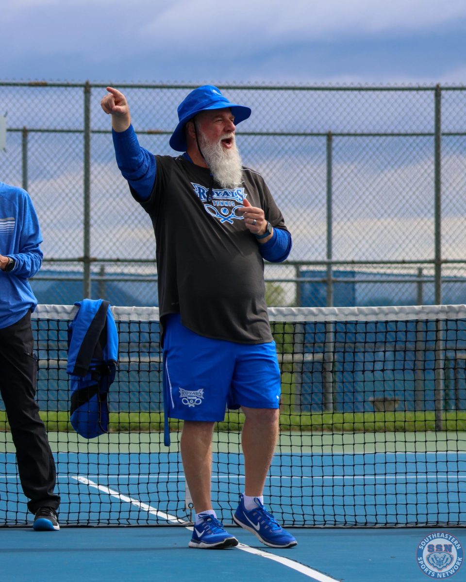 HSE Girls Tennis had a Match Against Brownsburg Bulldogs at Hamilton Southeastern High School on May 5, 2025. 