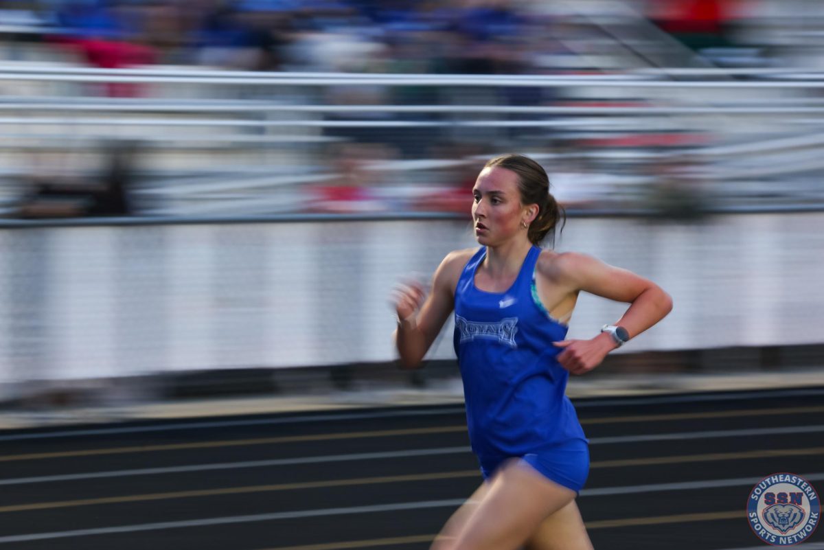 Girls Track and Field beats the Fishers Tigers at Fishers HS on May 2