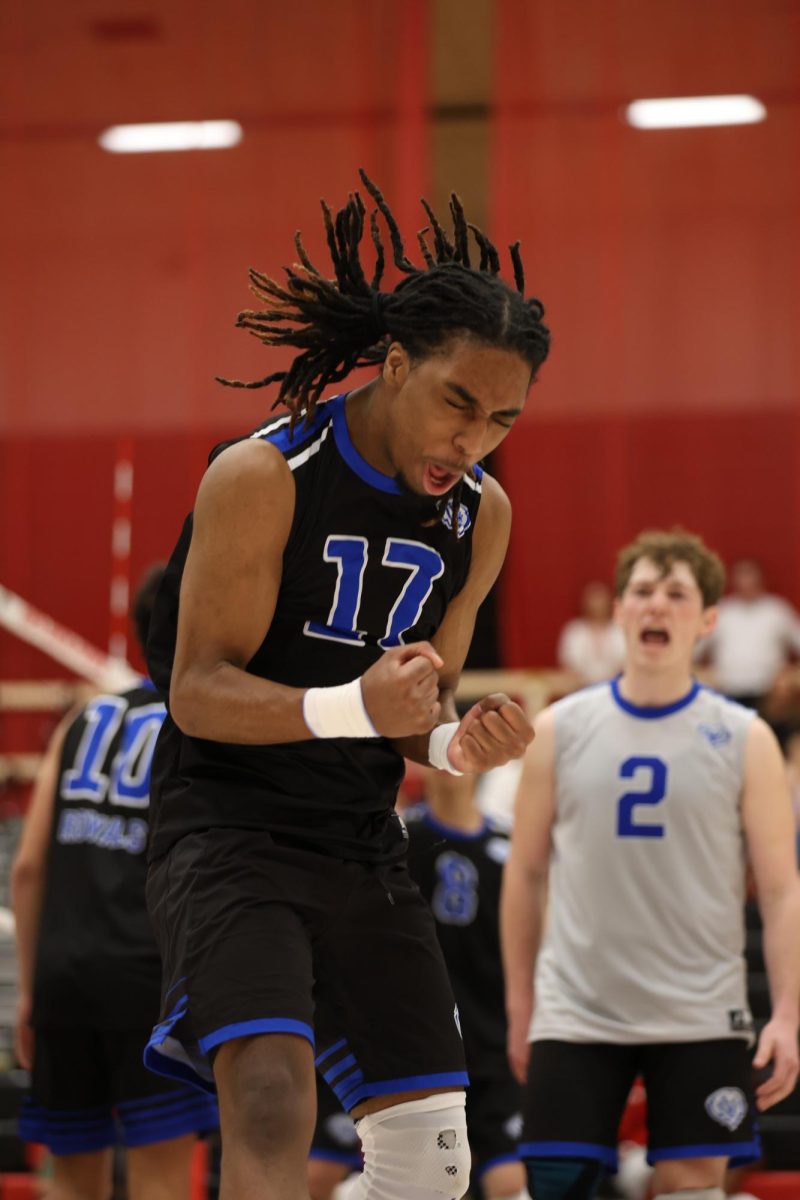 HSE Boys Volleyball goes against North Central at North Central High school on May 2nd.