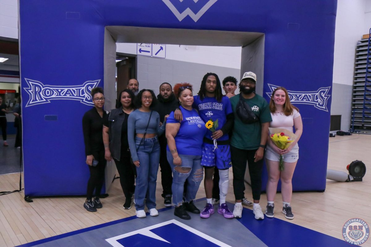 Royals Volleyball hosts their senior night while competing against Noblesville on May 8th.