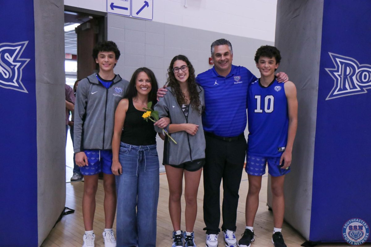 Royals Volleyball hosts their senior night while competing against Noblesville on May 8th.