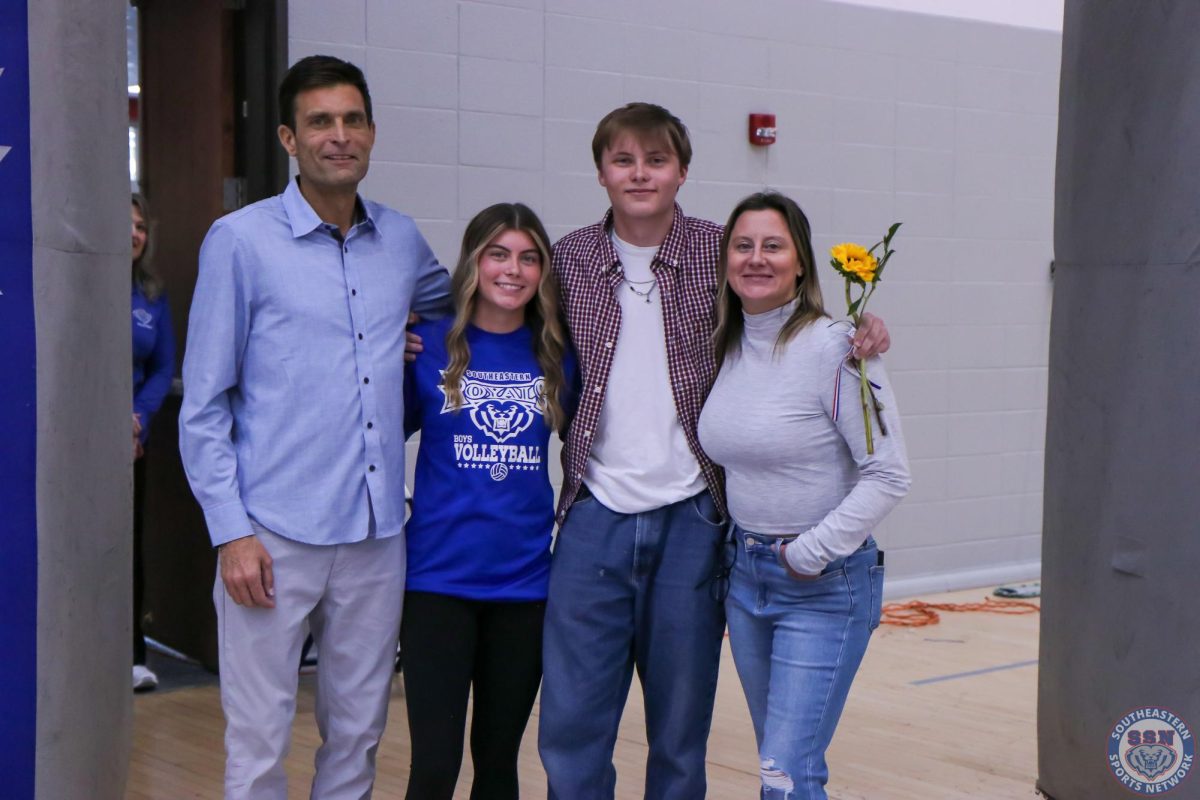 Royals Volleyball hosts their senior night while competing against Noblesville on May 8th.