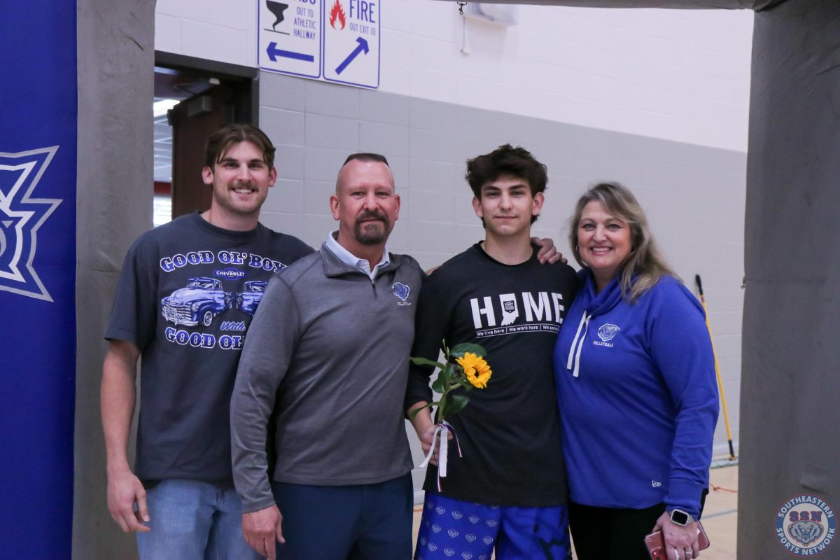 Royals Volleyball hosts their senior night while competing against Noblesville on May 8th.