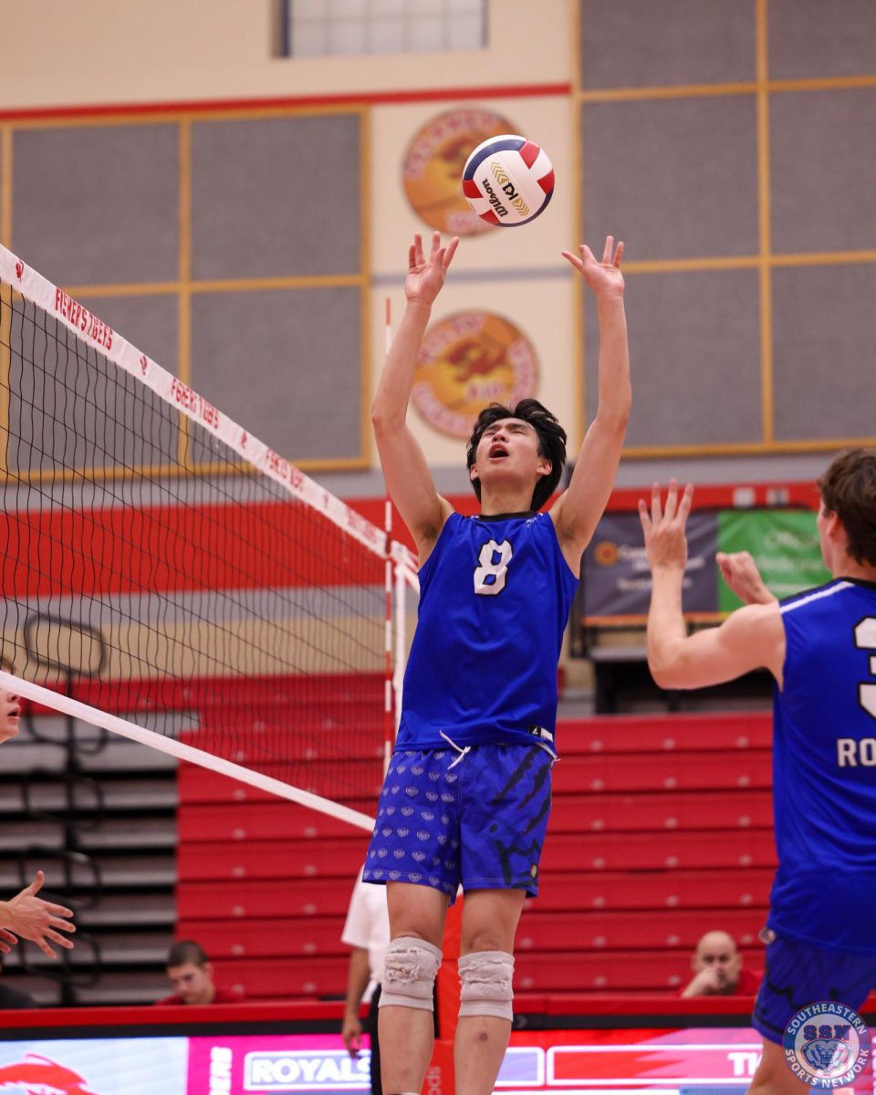 The boys volleyball team fell to Fishers in their first round of sectionals on May 14 at Fishers. 