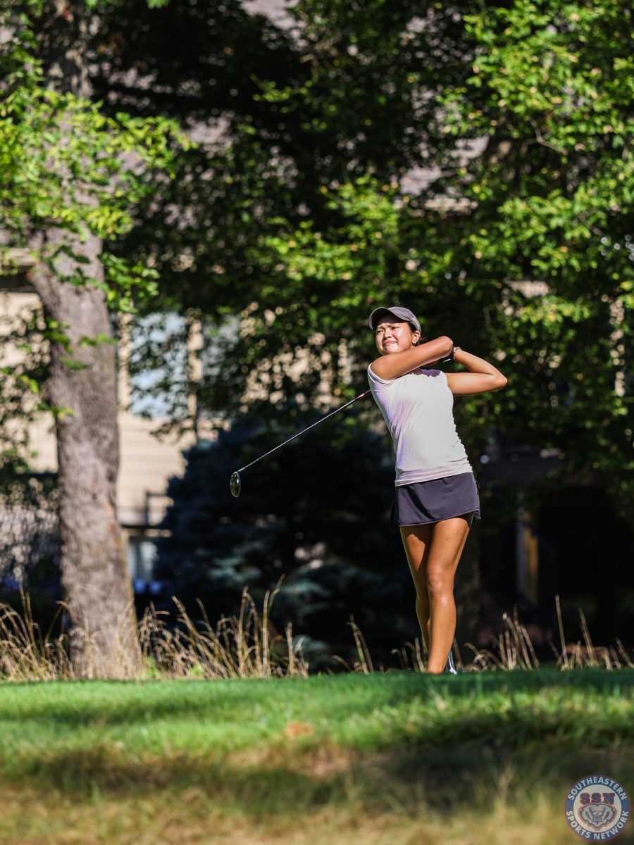 Girls Golf play 18 holes at the State Fall Preview at Prairie View Golf Course on August 11.