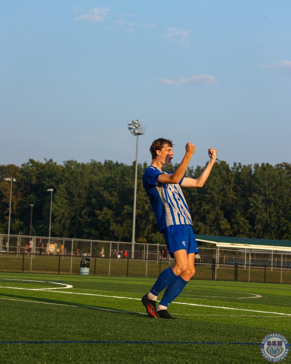 Boys soccer wins 5-0 in the scrimmage against Anderson at Hamilton Southeastern High school on August 13.